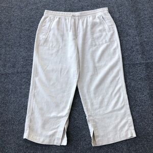 Athleta retreat linen high rise wide leg pant size 2X